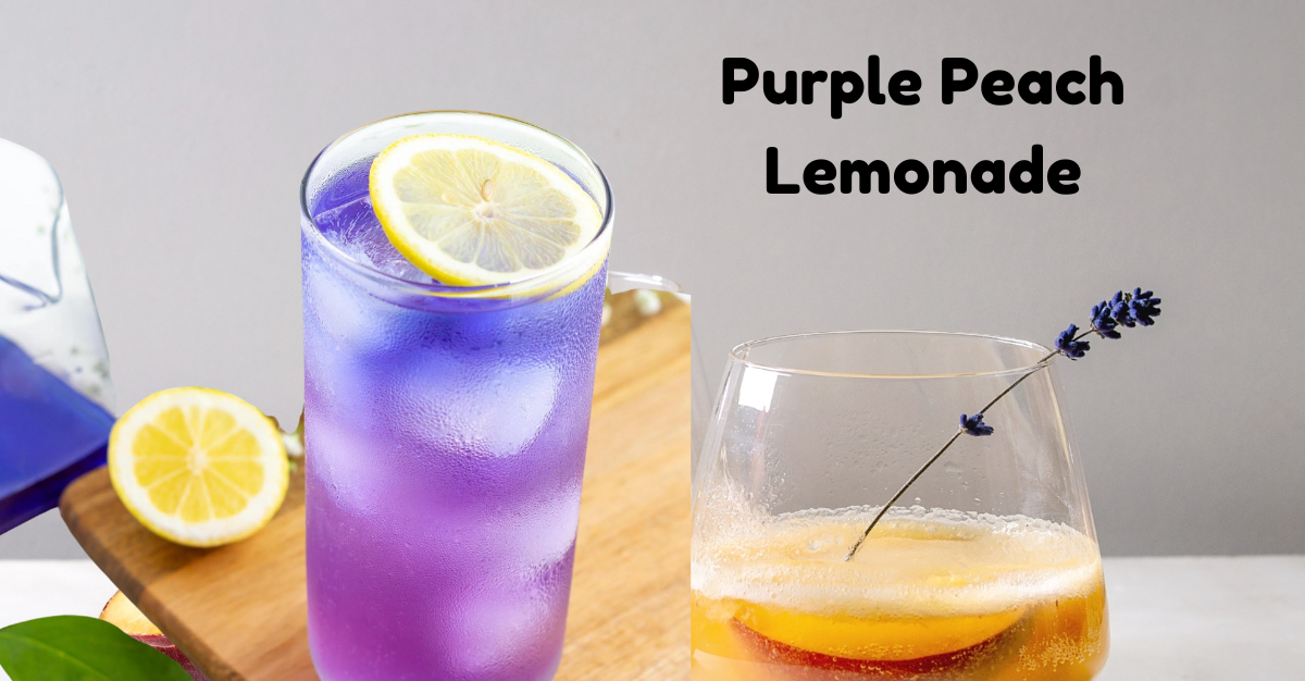 Purple Peach Lemonade