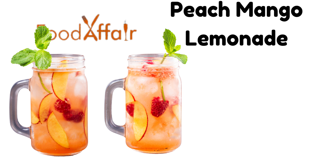 Peach Mango Lemonade